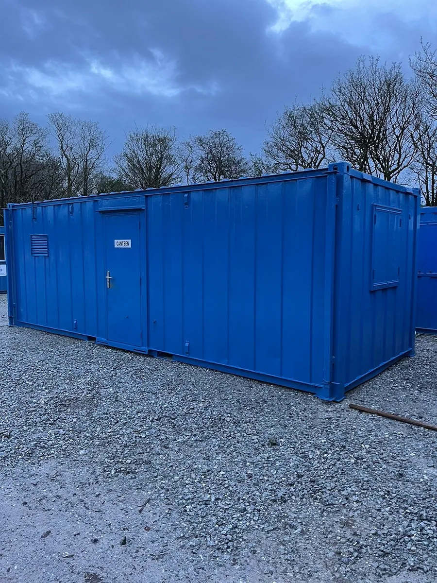 24x10 welfare unit, canteen, toilet & drying room - Image 2