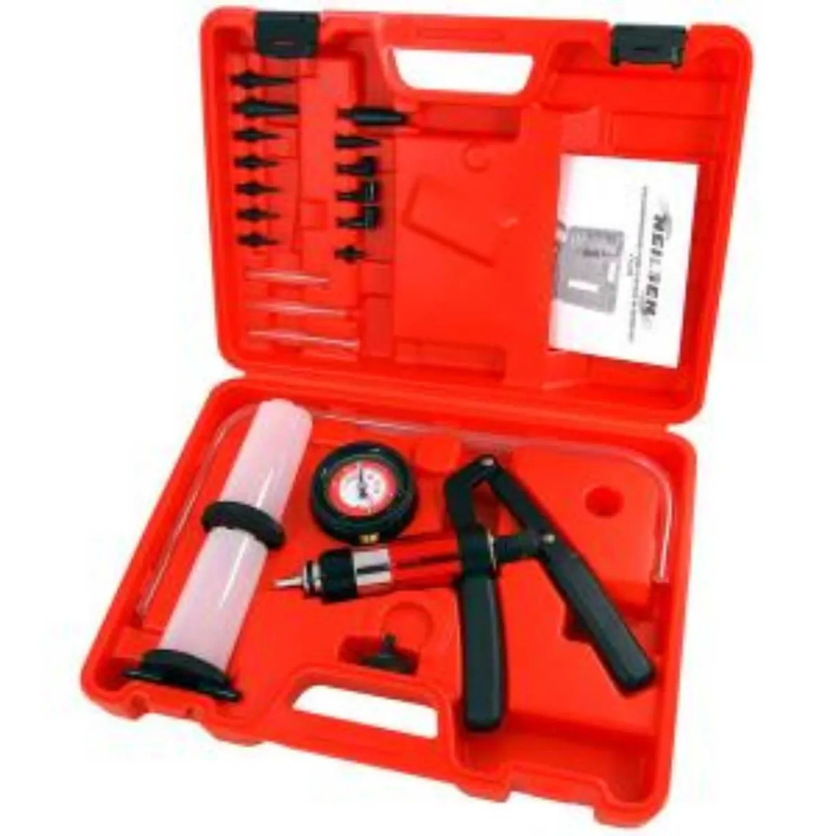 21 Pc Vacuum/pressure Pump & Brake Bleeding Kit - Image 1