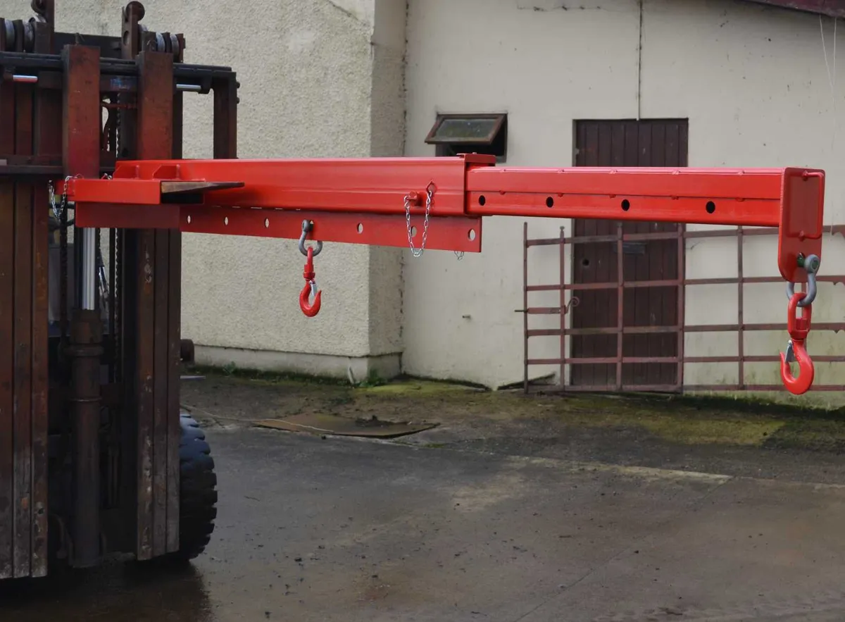 Forklift Lifting Hooks And Jibs - Image 2