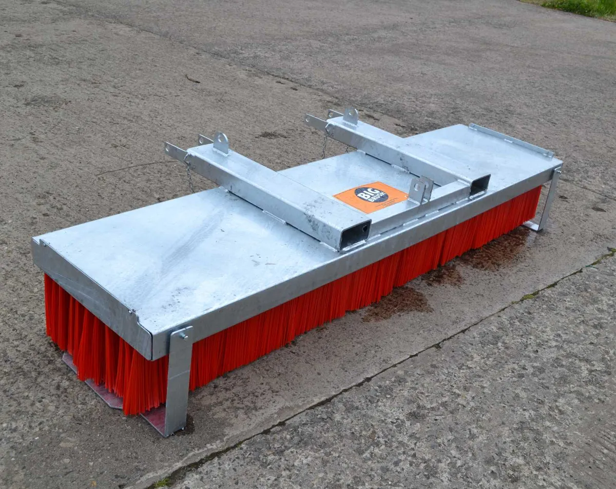 Forklift/Telehandler Yard Sweeper Brush - Image 1