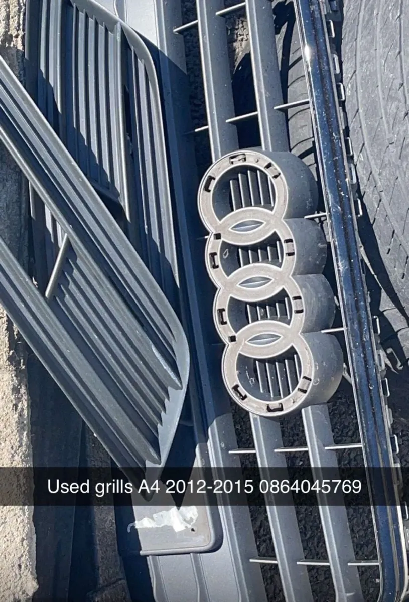 2012 -2015 A4 se grill & fog grills