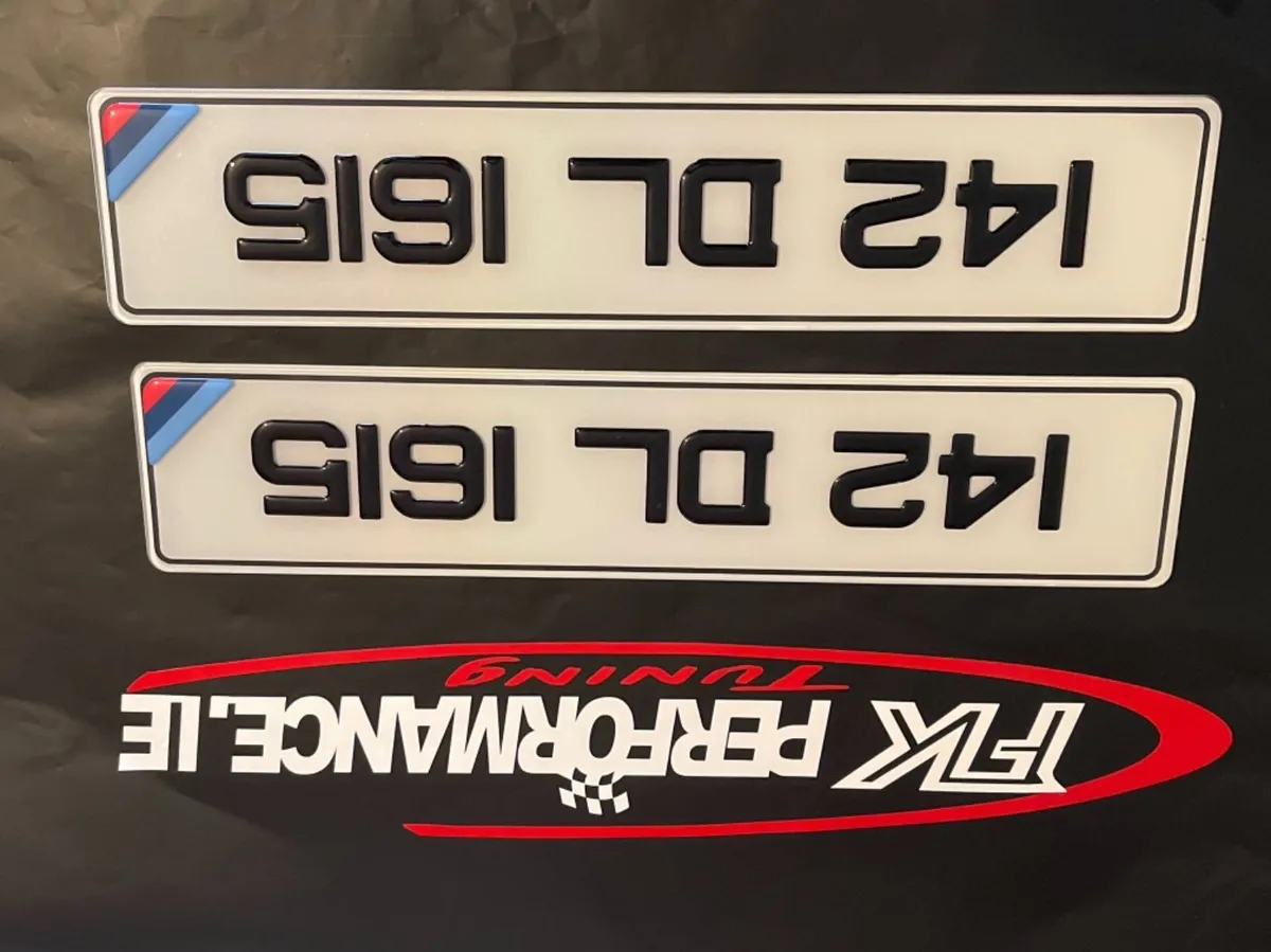 Ultimate gel number plates delivered - Image 2