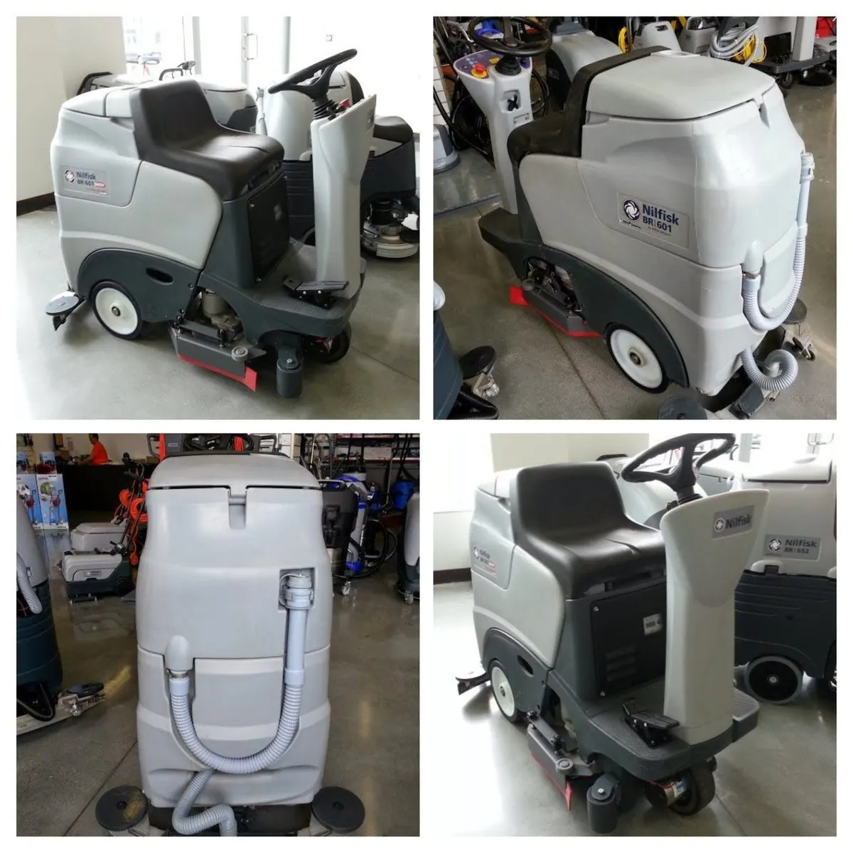 Nilfisk BR601 Ride on scrubber dryer (Secondhand) - Image 1