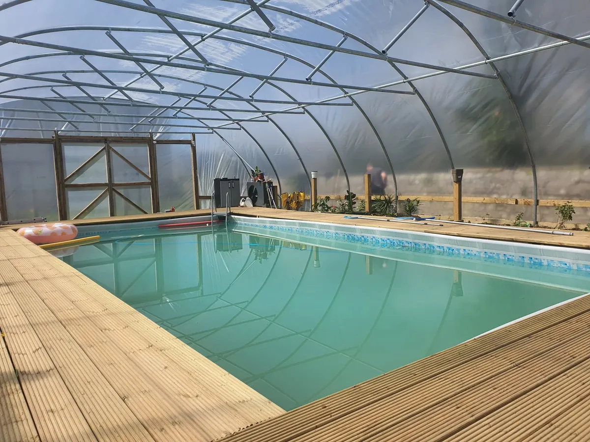 9m wide commercial polytunnels - Image 2