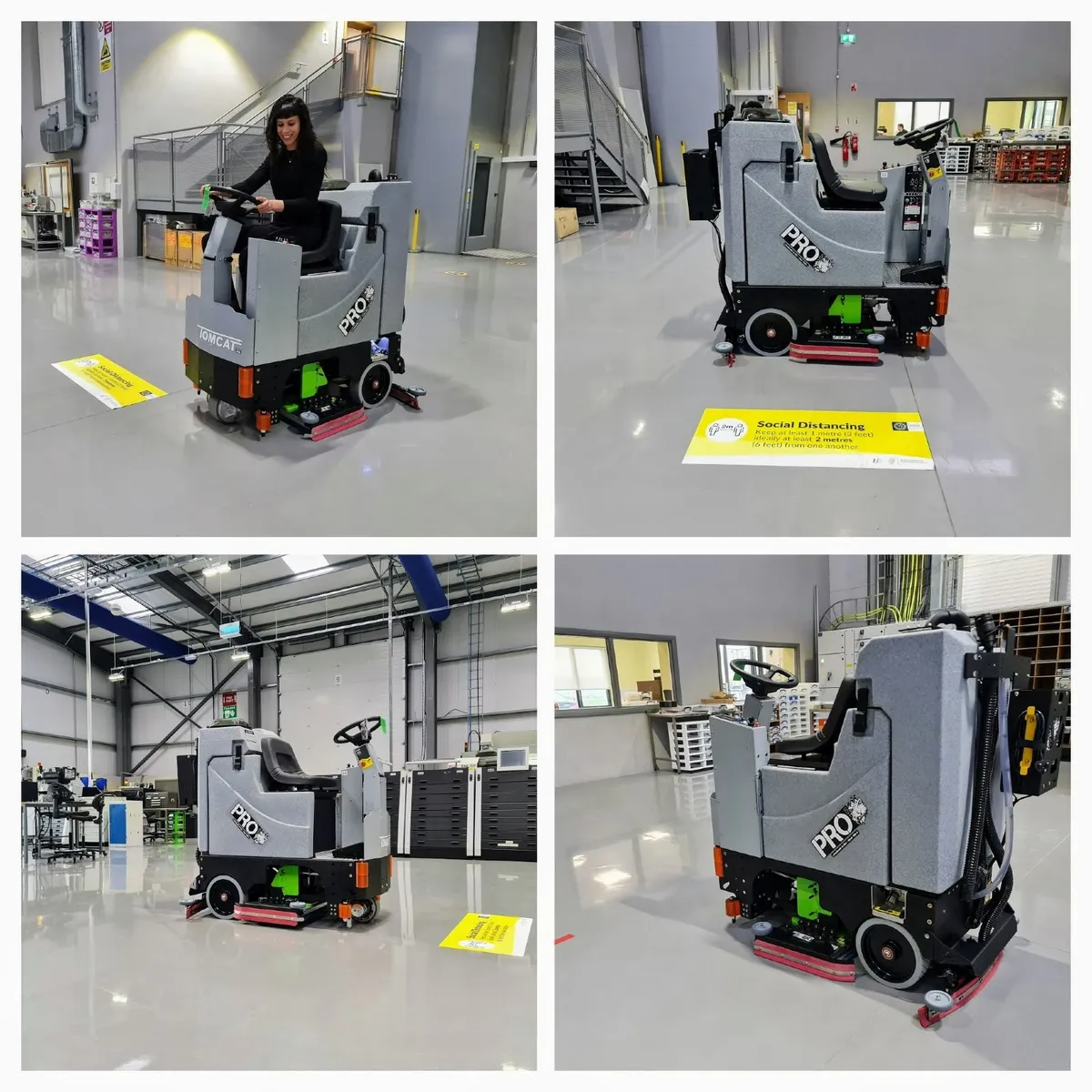 Tomcat Pro 28E rider scrubber dryer - Brand new - Image 1