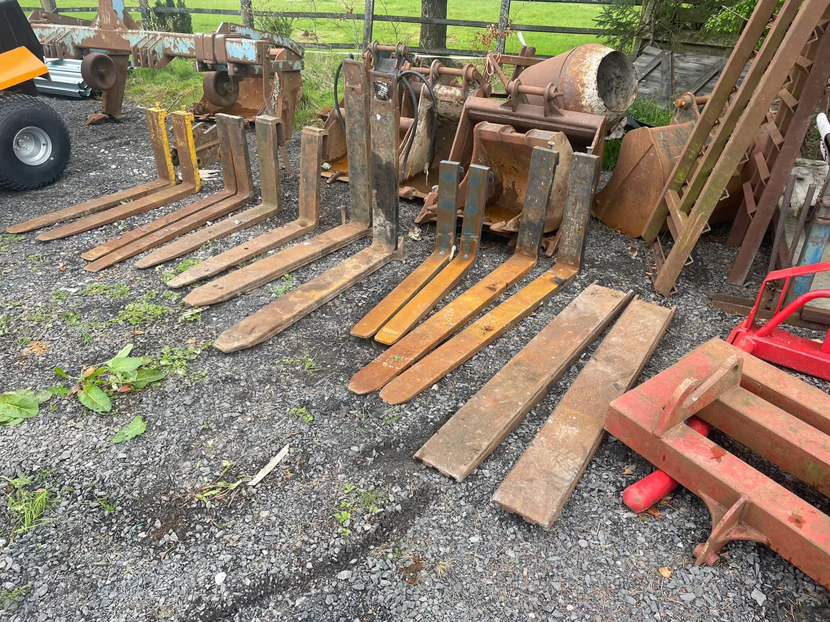 Pallet toes and extensions - Image 1