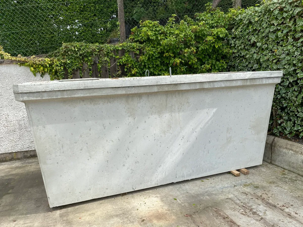 Large Concrete Water-Effluent Collection Tank - Image 3