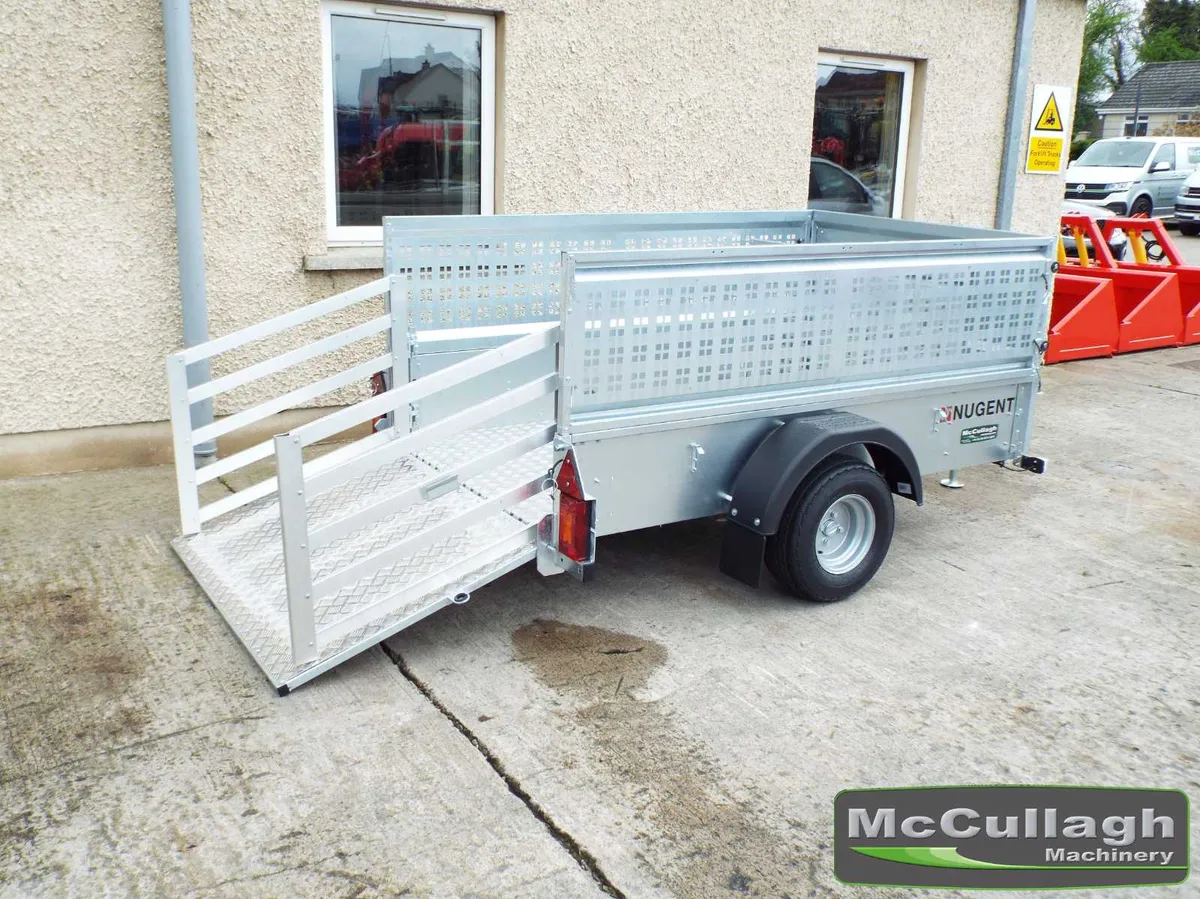 New Nugent 7ft2 x 4ft 2 Utility Trailers - Image 4