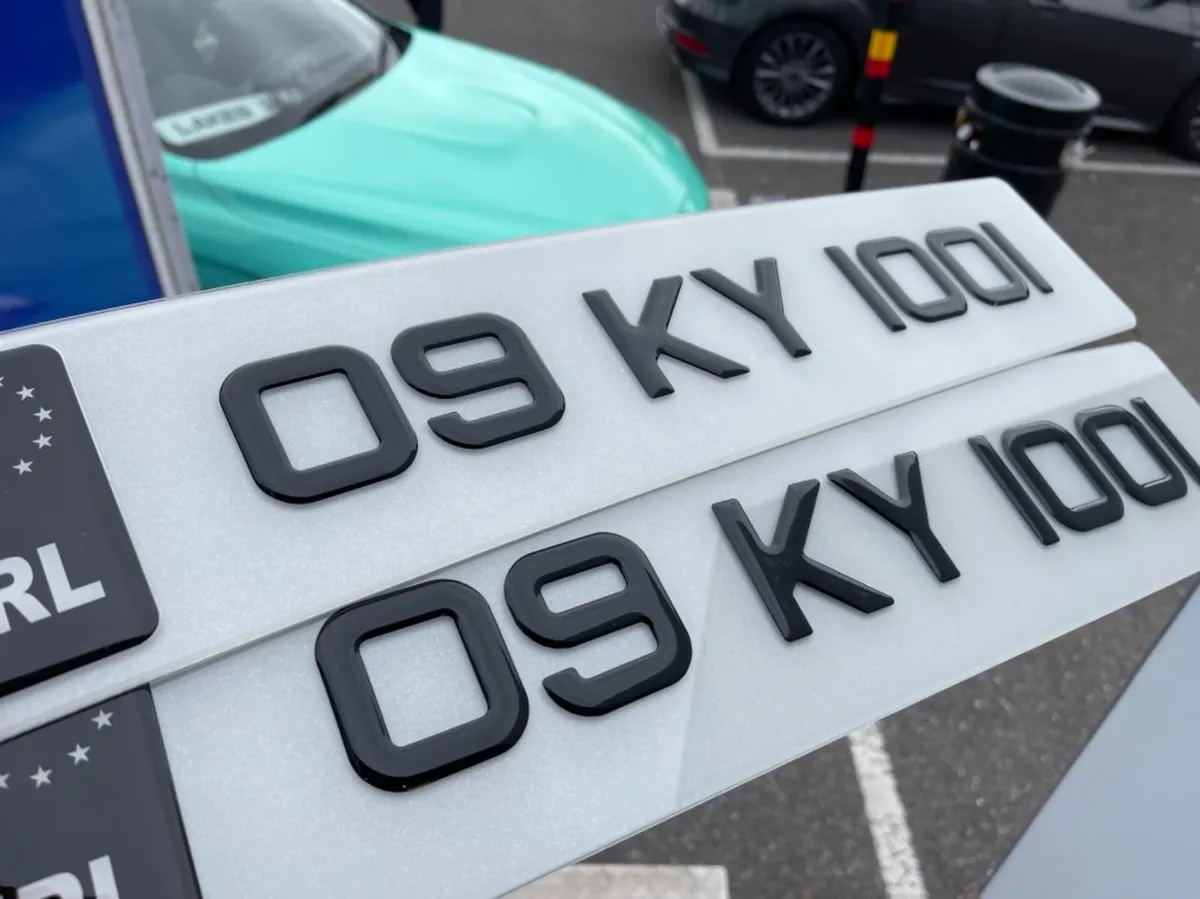 Ultimate gel number plates only €49 - Image 1