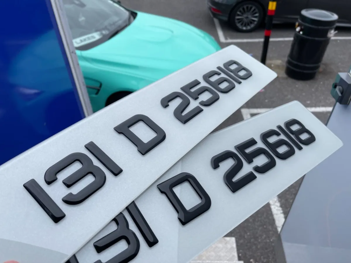 Ultimate gel number plates only €49 - Image 3