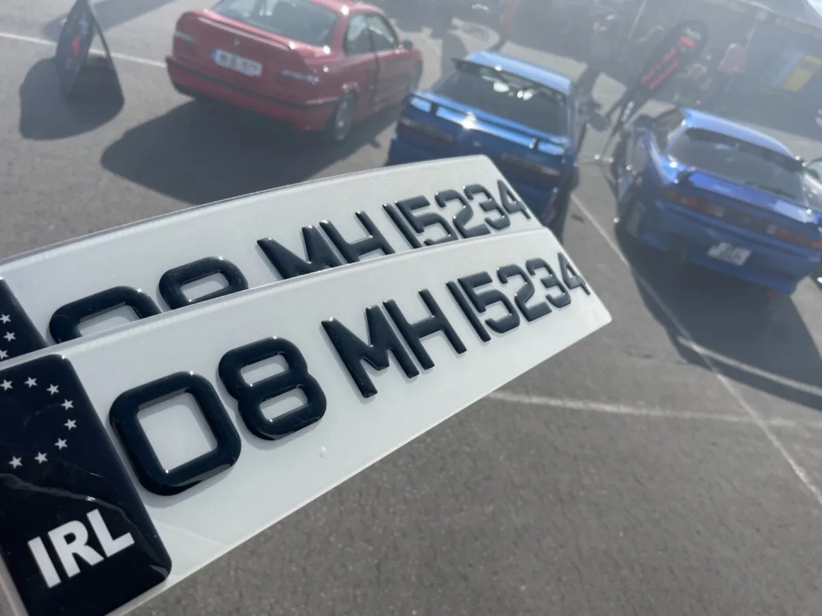 Ultimate gel 3D number plates delivered offer - Image 1