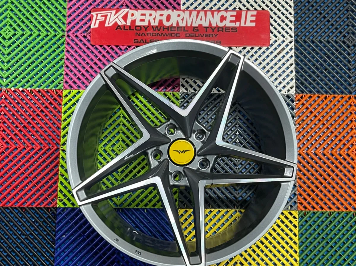 19” veemann Vfs46 grey 5x112 - Image 1