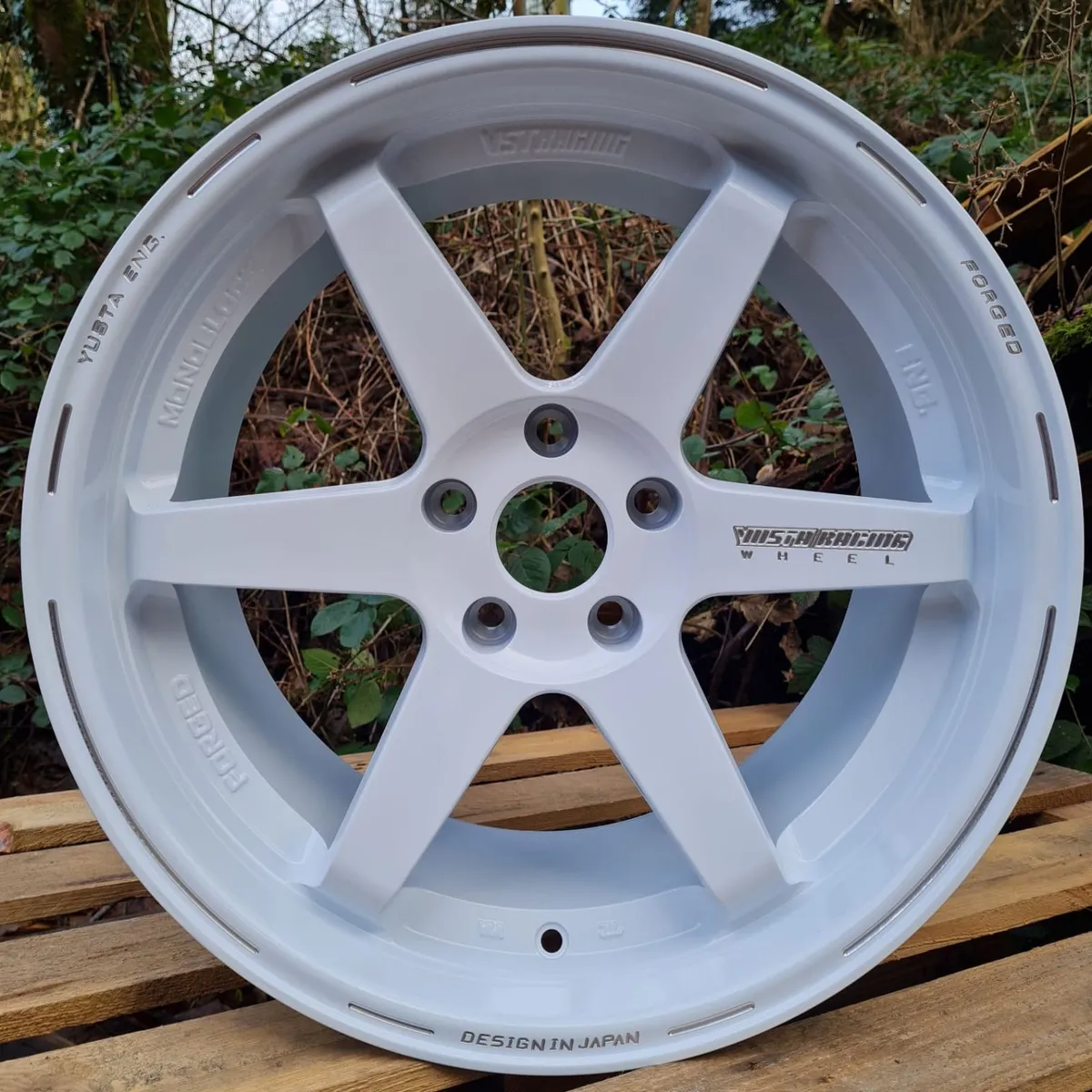18” drift white 5x114.3 …. X4 - Image 1