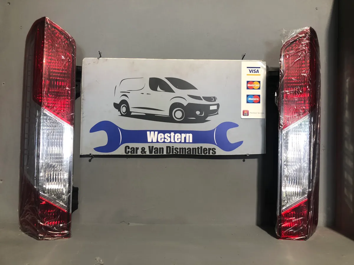New Ford transit 2014 on back lights