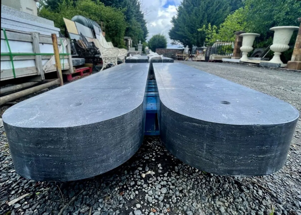 Blue Limestone Gate Posts - Image 4