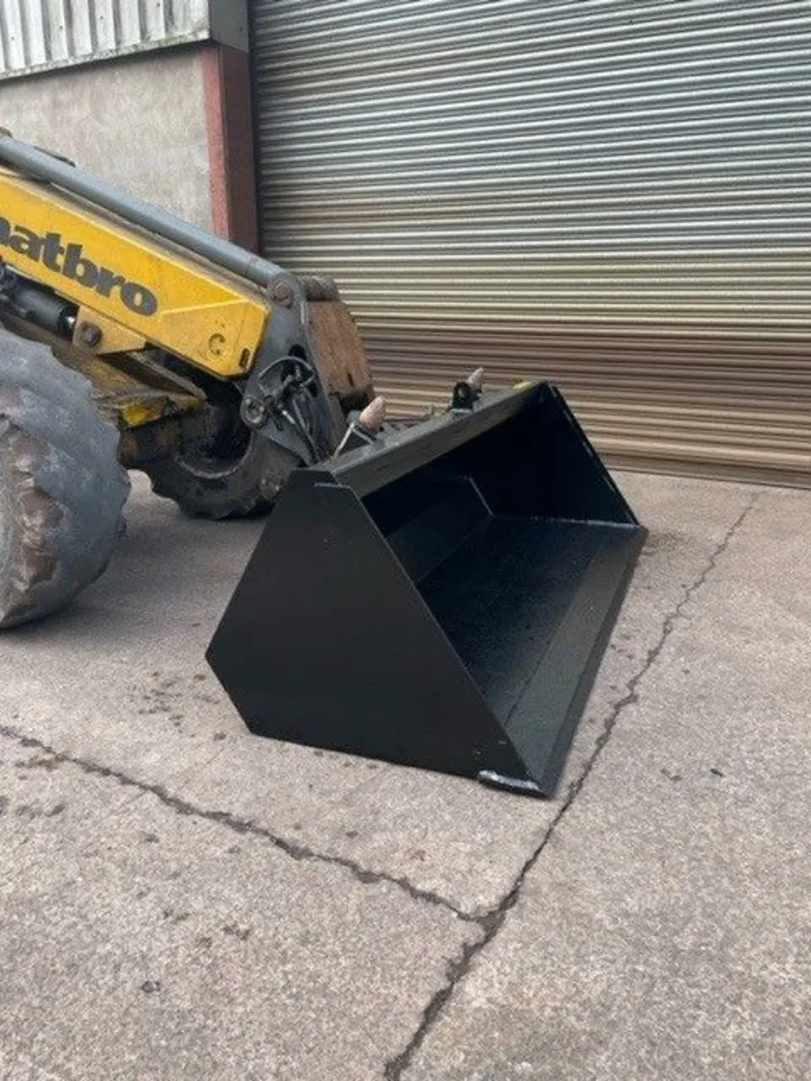 Telehandler Bucket - Matbro Pin and Cone 7ft6in - Image 4