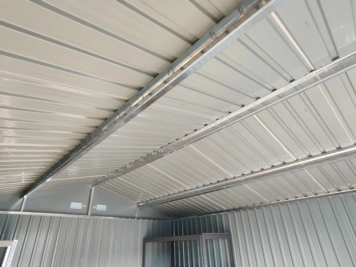 10ft x 12ft 'The Colossus' Steel Garden Shed - Image 3