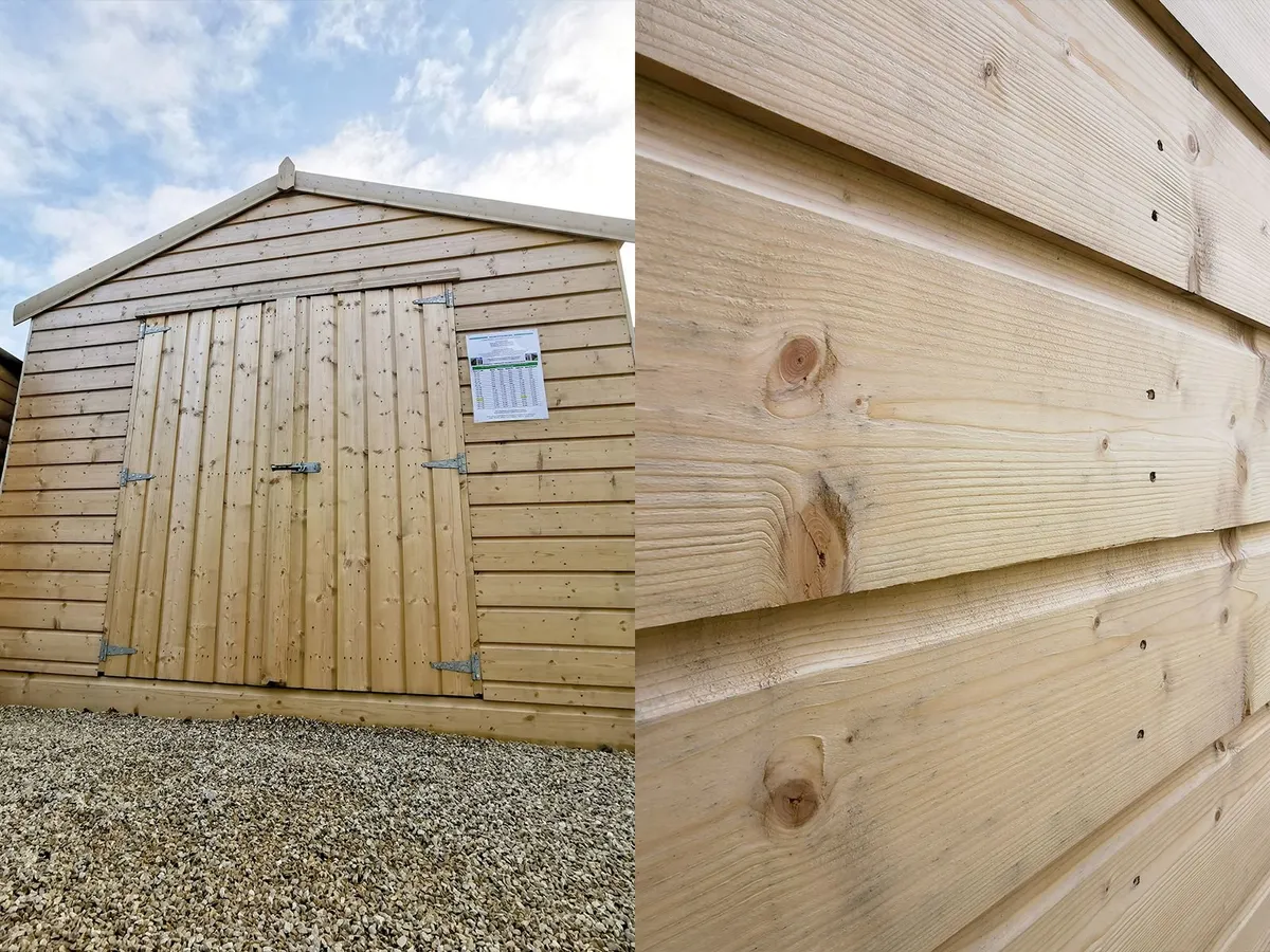 Tall Wooden Sheds - Image 1