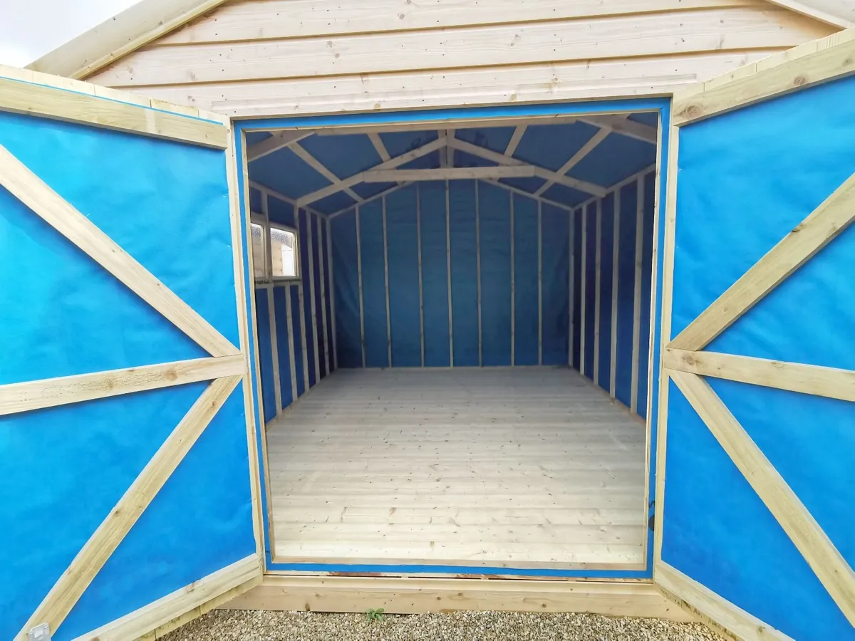 Tall Wooden Sheds - Image 4