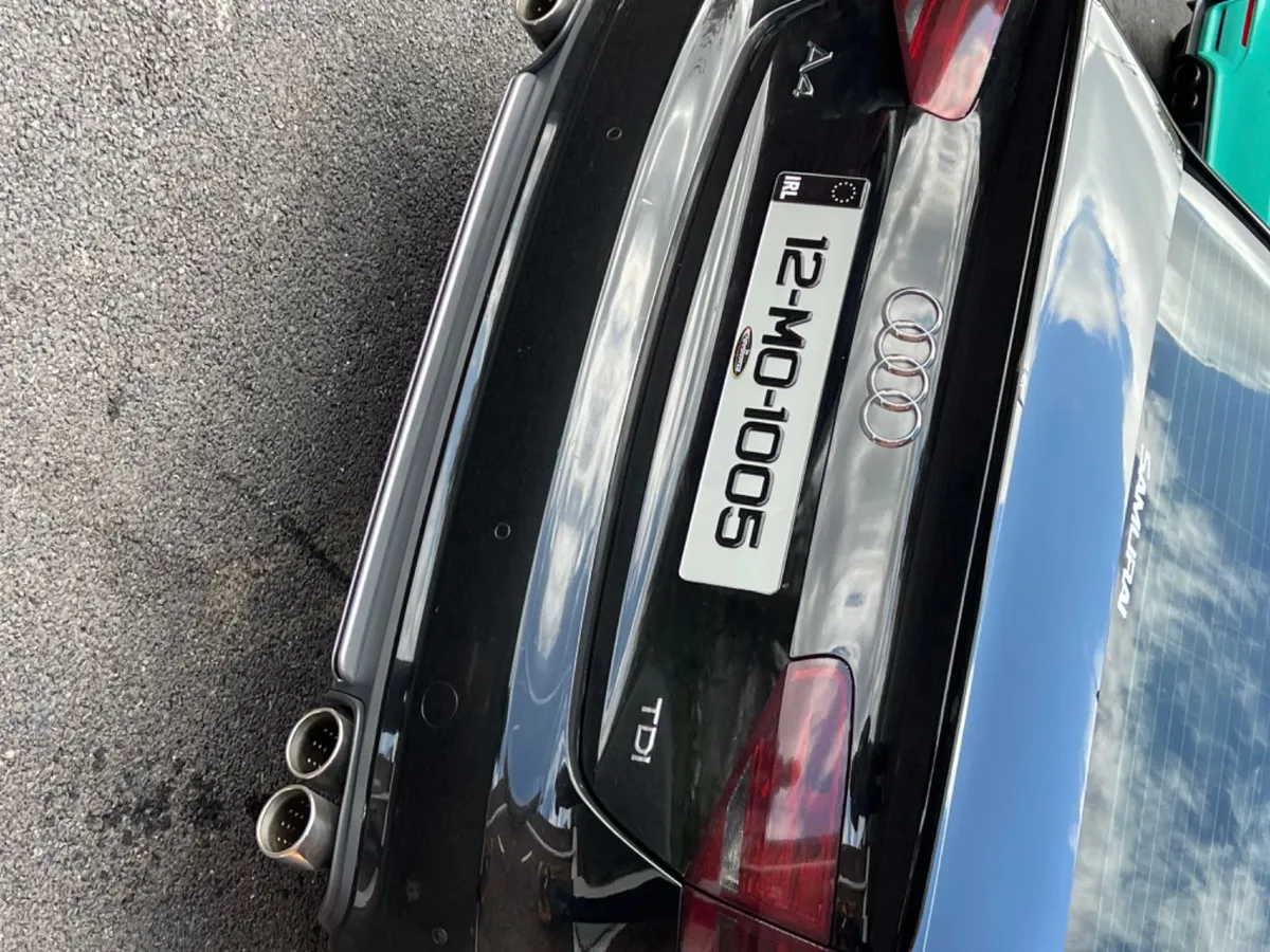 12-15 Audi A4 rear diffuser Se - Image 1