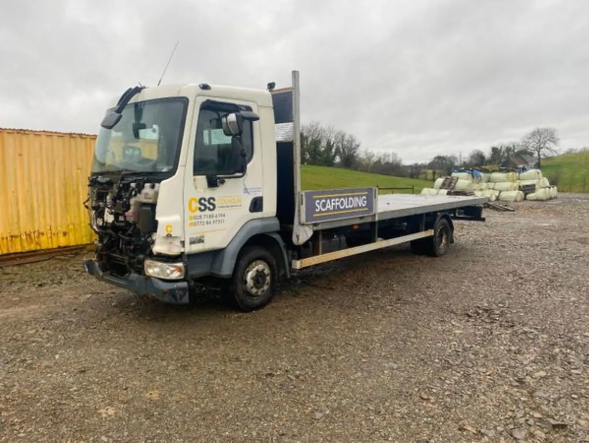 2009 DAF LF 45 4.4  flat bed - Image 3