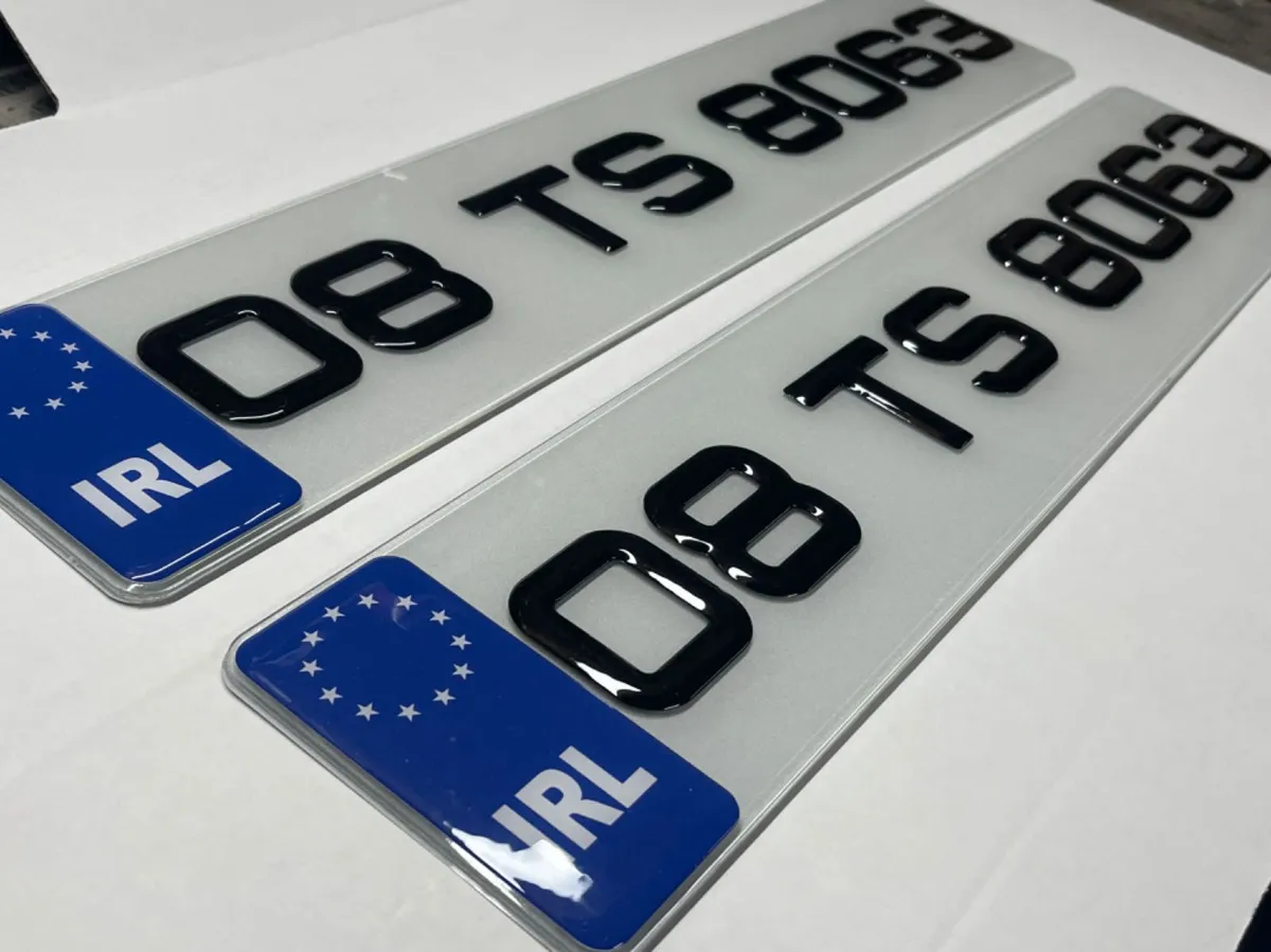 Gel number plates delivered nationwide - Image 2
