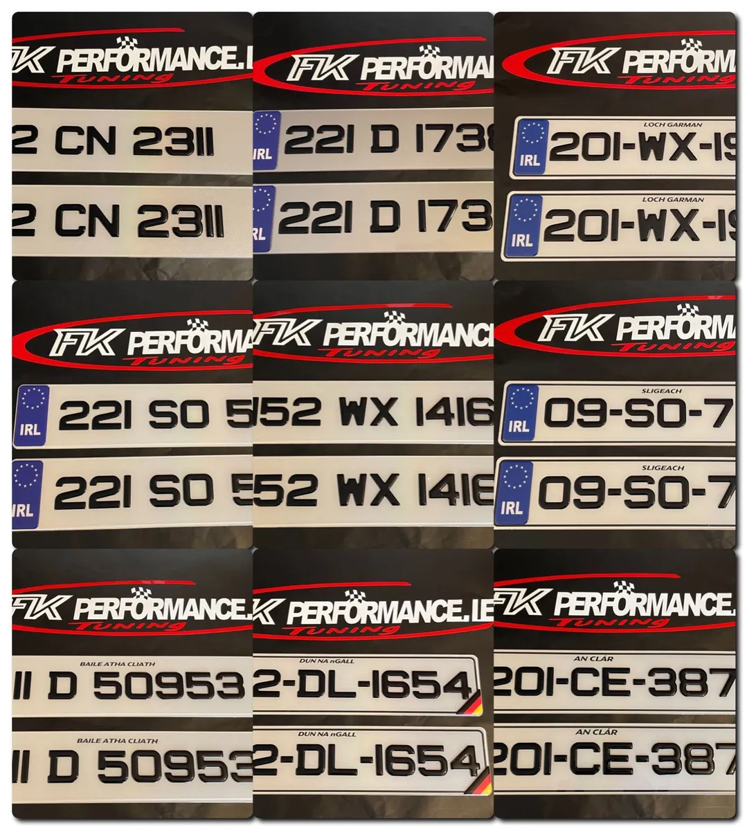 Ultimate gel number plates  from only €49 - Image 1