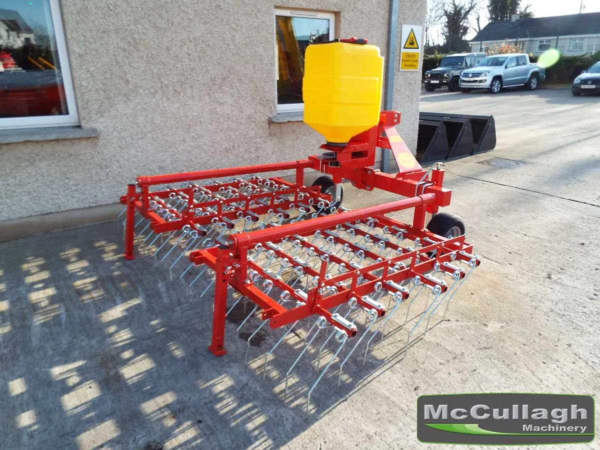 New Jarmet SpringTine Harrow with Seeder - Image 3
