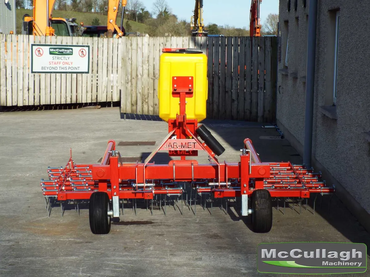 New Jarmet SpringTine Harrow with Seeder - Image 4