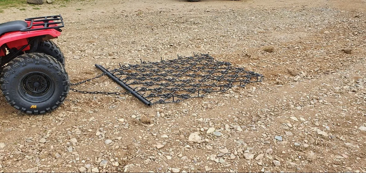 6 foot Chain Harrow's - Image 2
