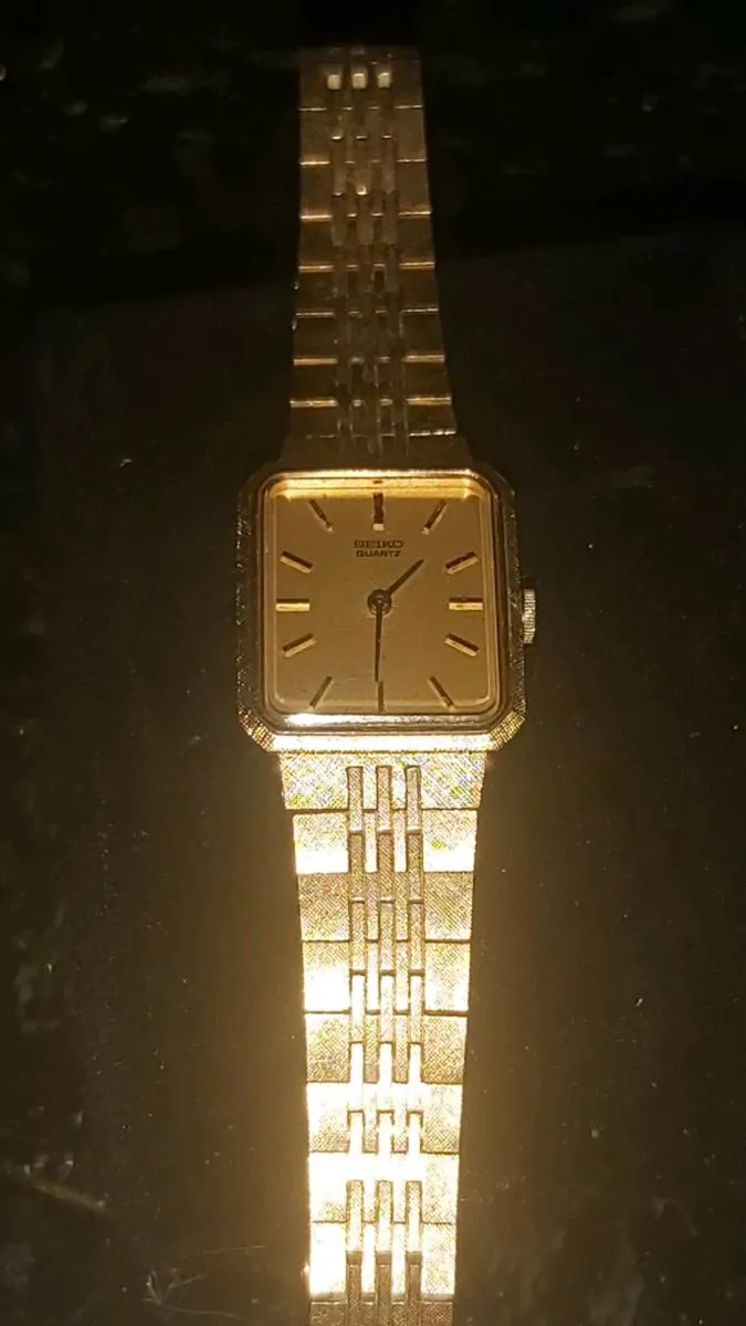 Beautiful SEIKO gold plated watch - Image 1