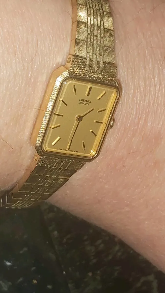 Beautiful SEIKO gold plated watch - Image 2