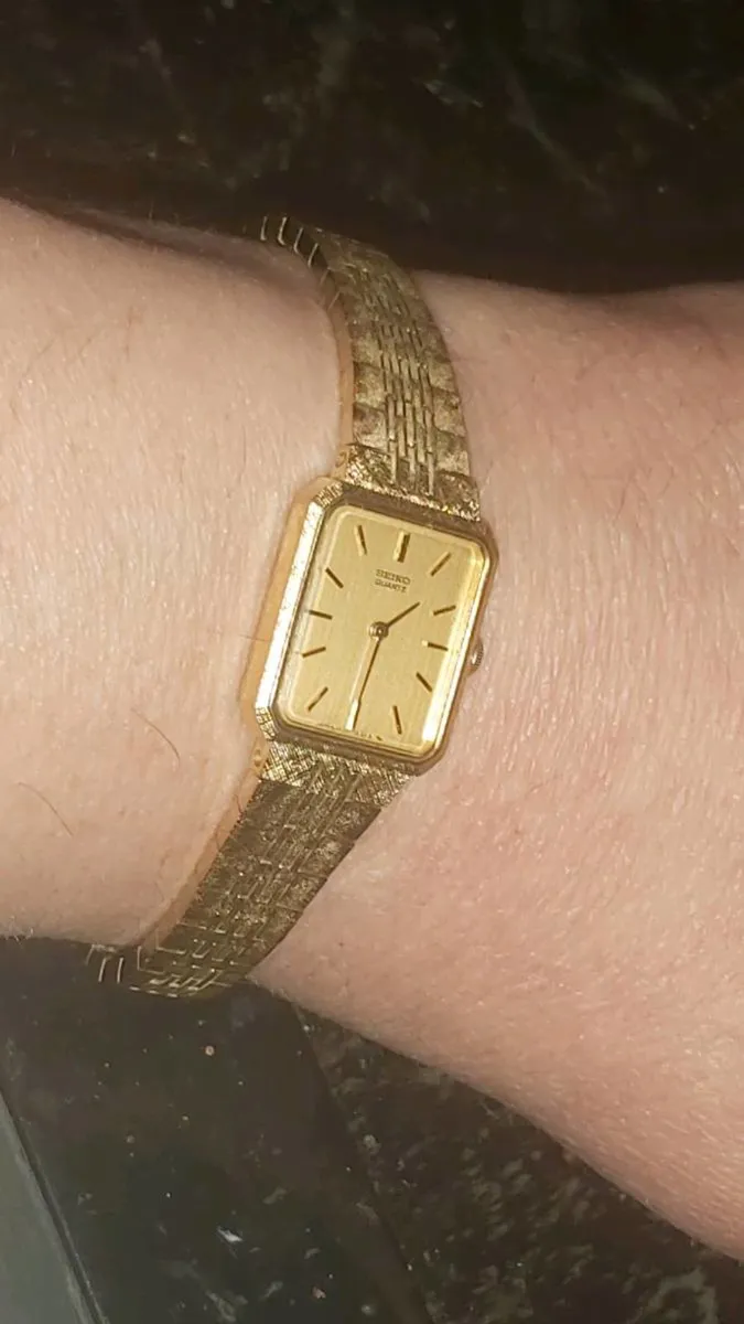 Beautiful SEIKO gold plated watch - Image 3