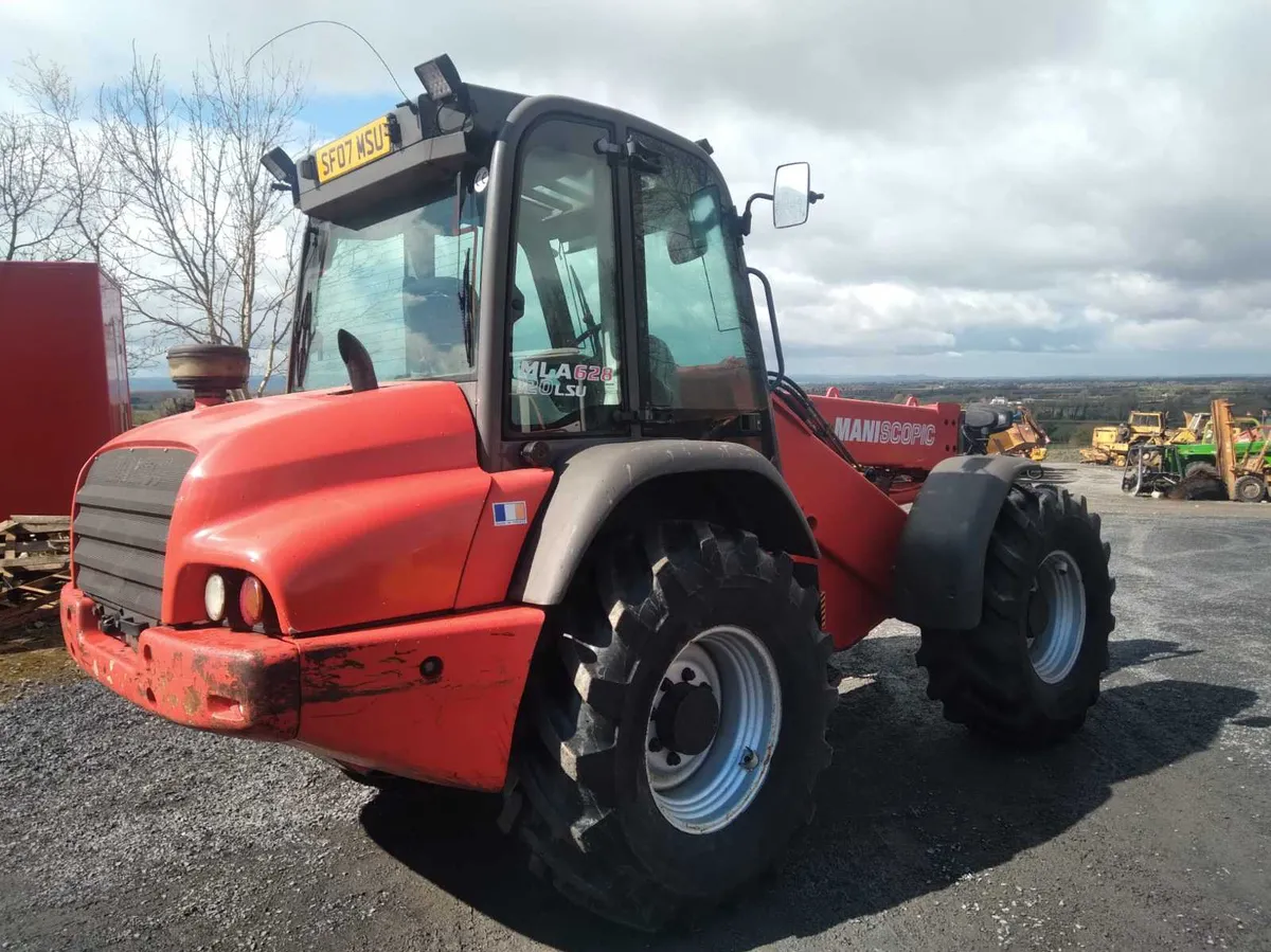 Manitou 628 telehandler - Image 3