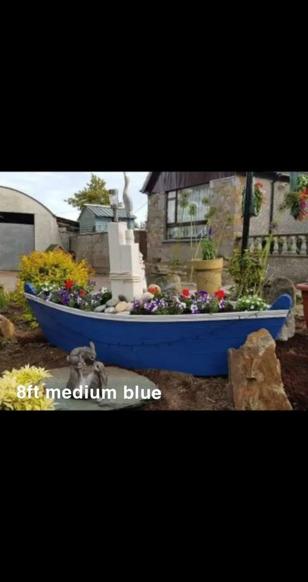 Boat Planters Delivery available all Ireland . - Image 1