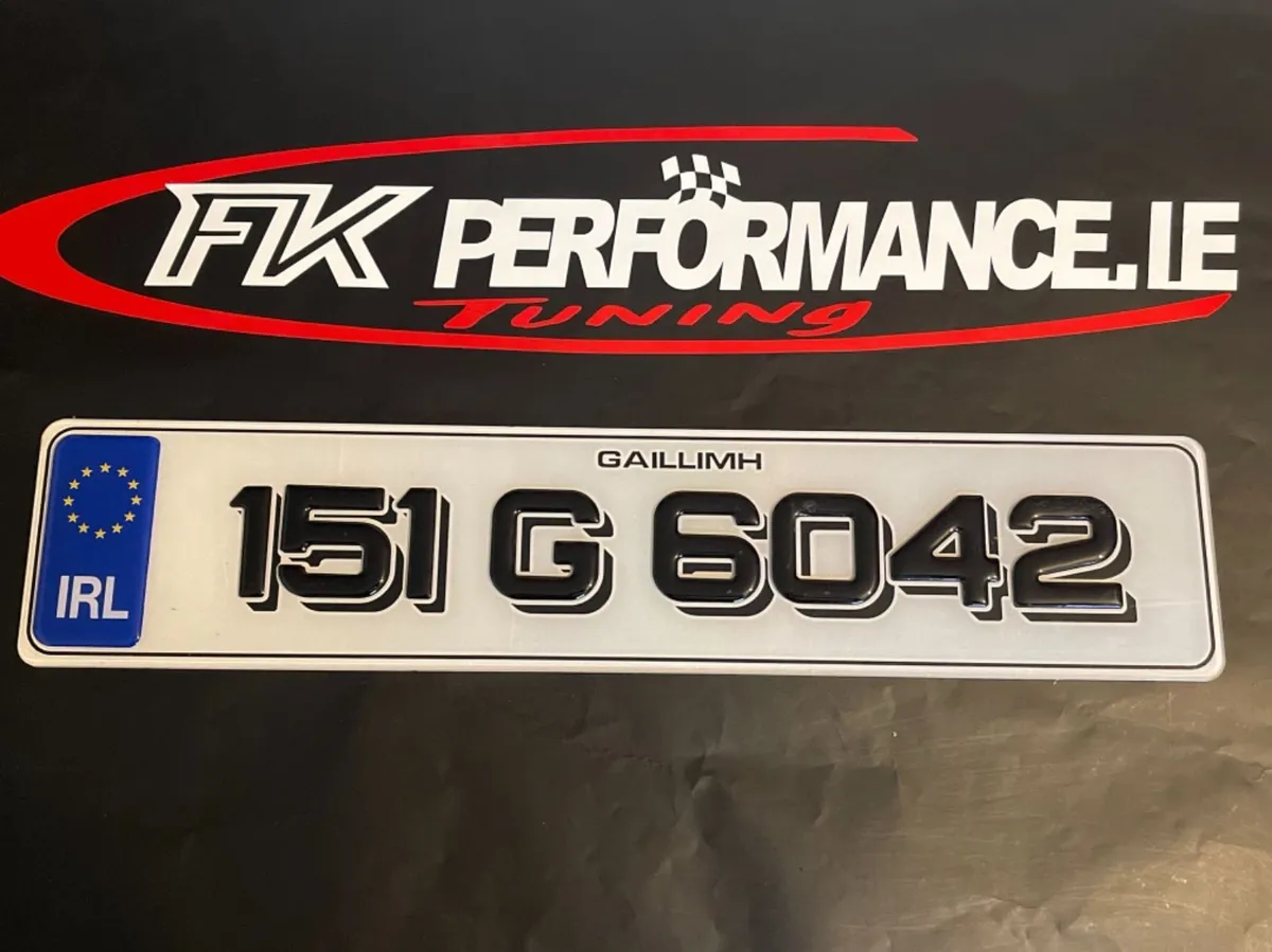 Ultimate gel number plates from €49 - Image 1