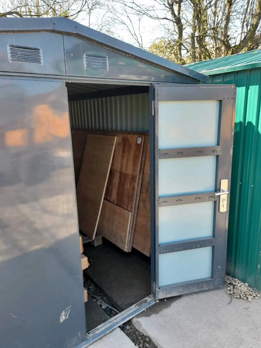 8ftx10ft Premium metal garden shed - Image 4