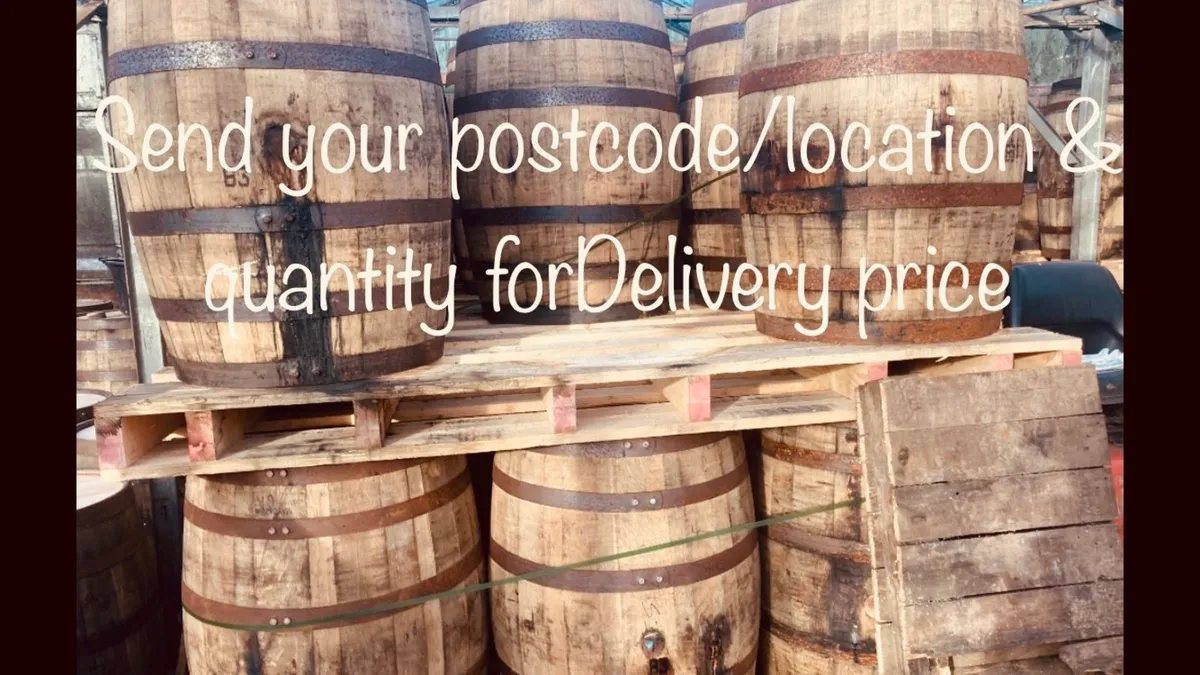 WHISKEY OAK BARRELS - Image 1