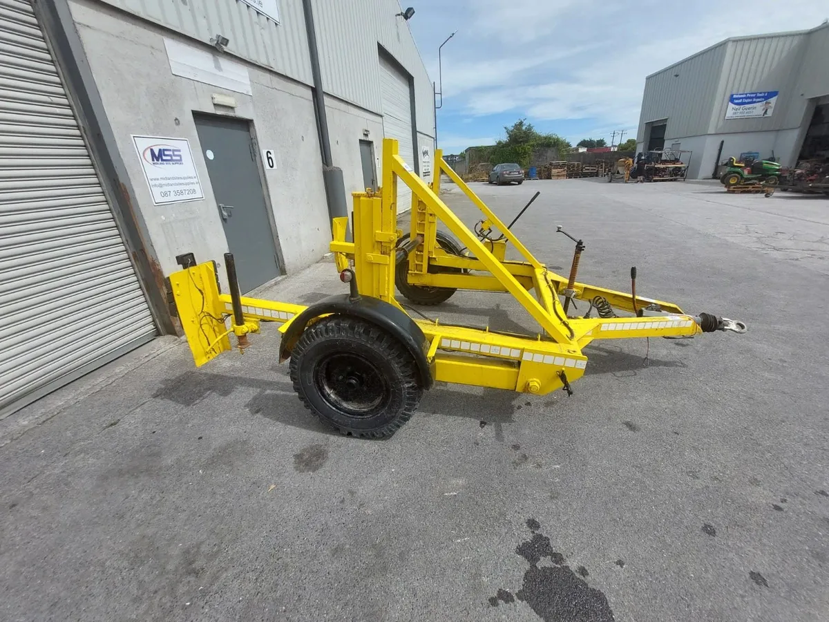 Cable drum trailer - Image 2