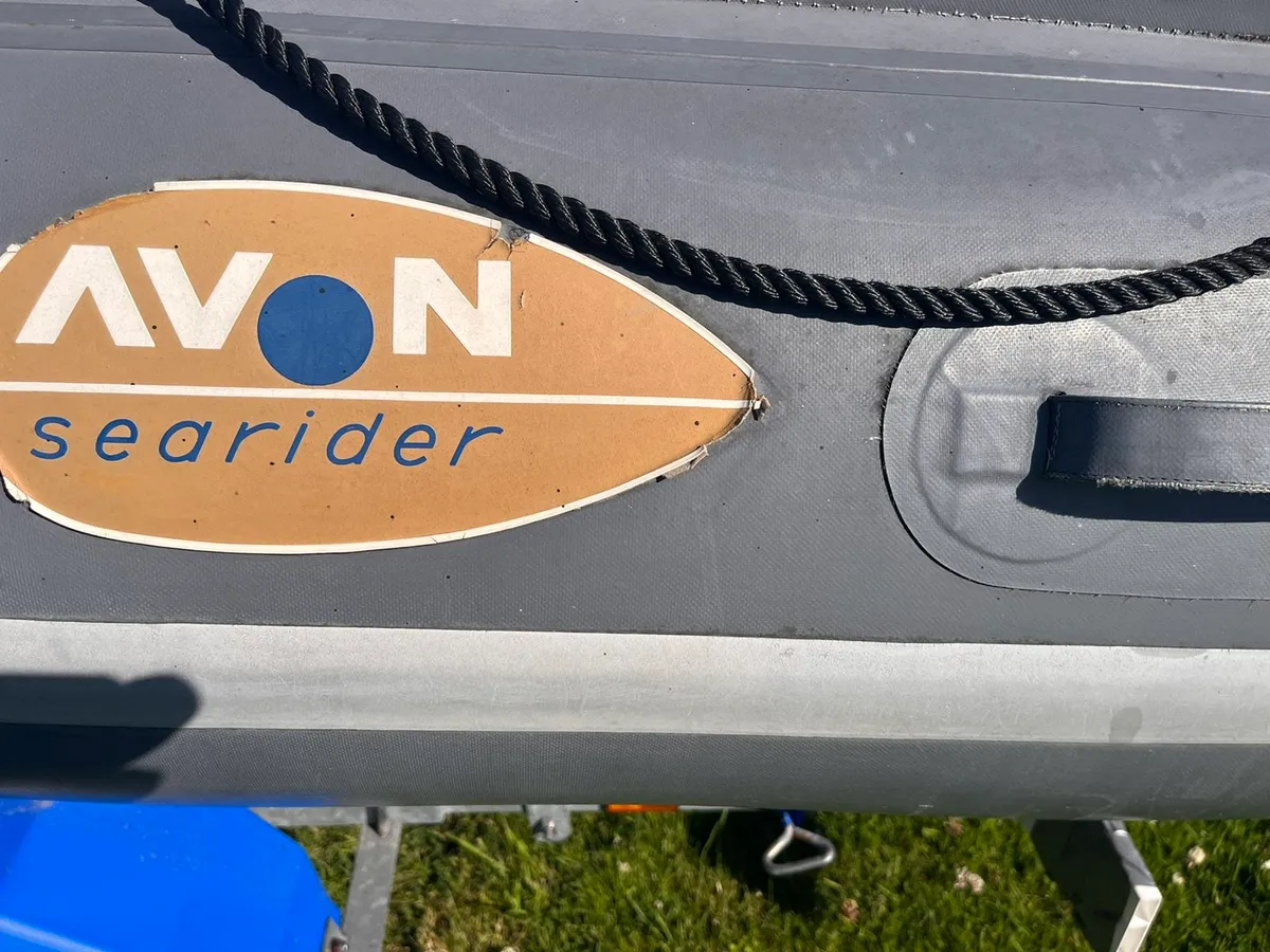 4m Avon RIB with 30hp Tohatsu 4 stroke - Image 3