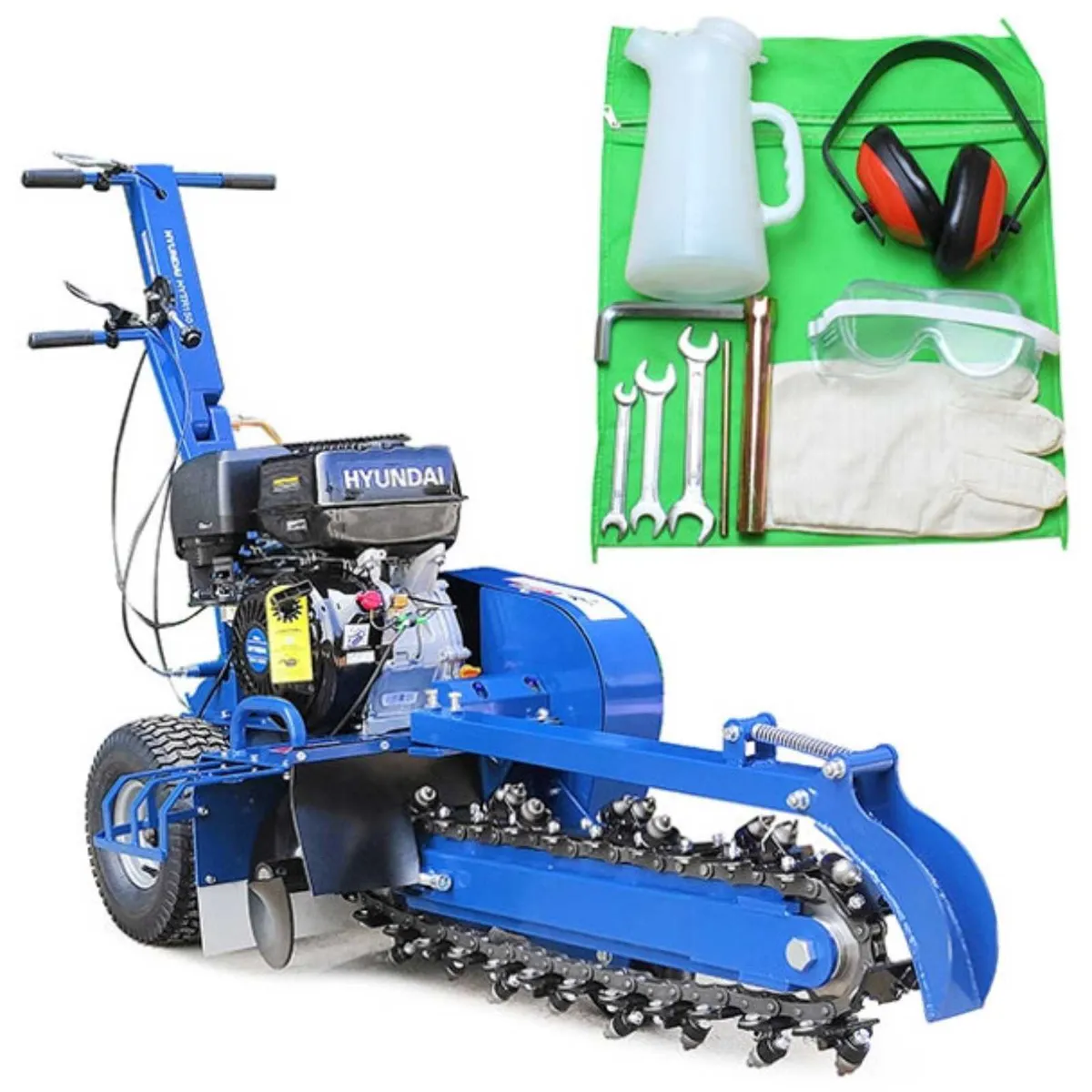 HYUNDAI 13hp 600mm Petrol Trencher - Image 4