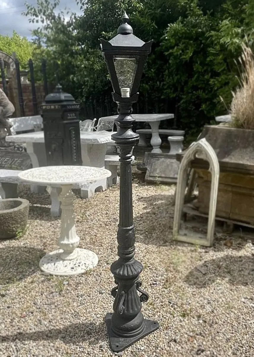 Cast Iron Patio Lights - Image 1