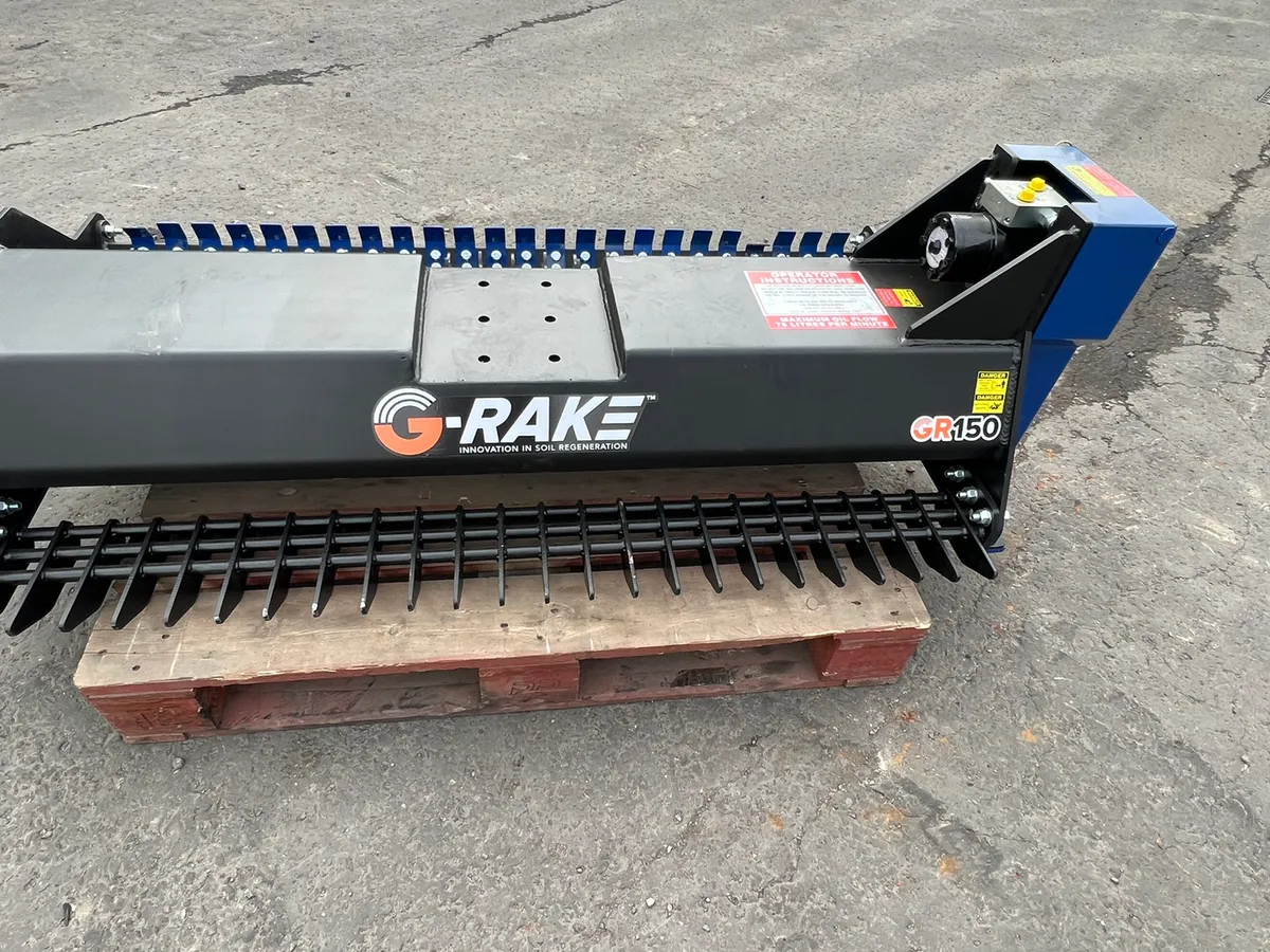 Attachment Hire. G Rake Stone Burier. - Image 4