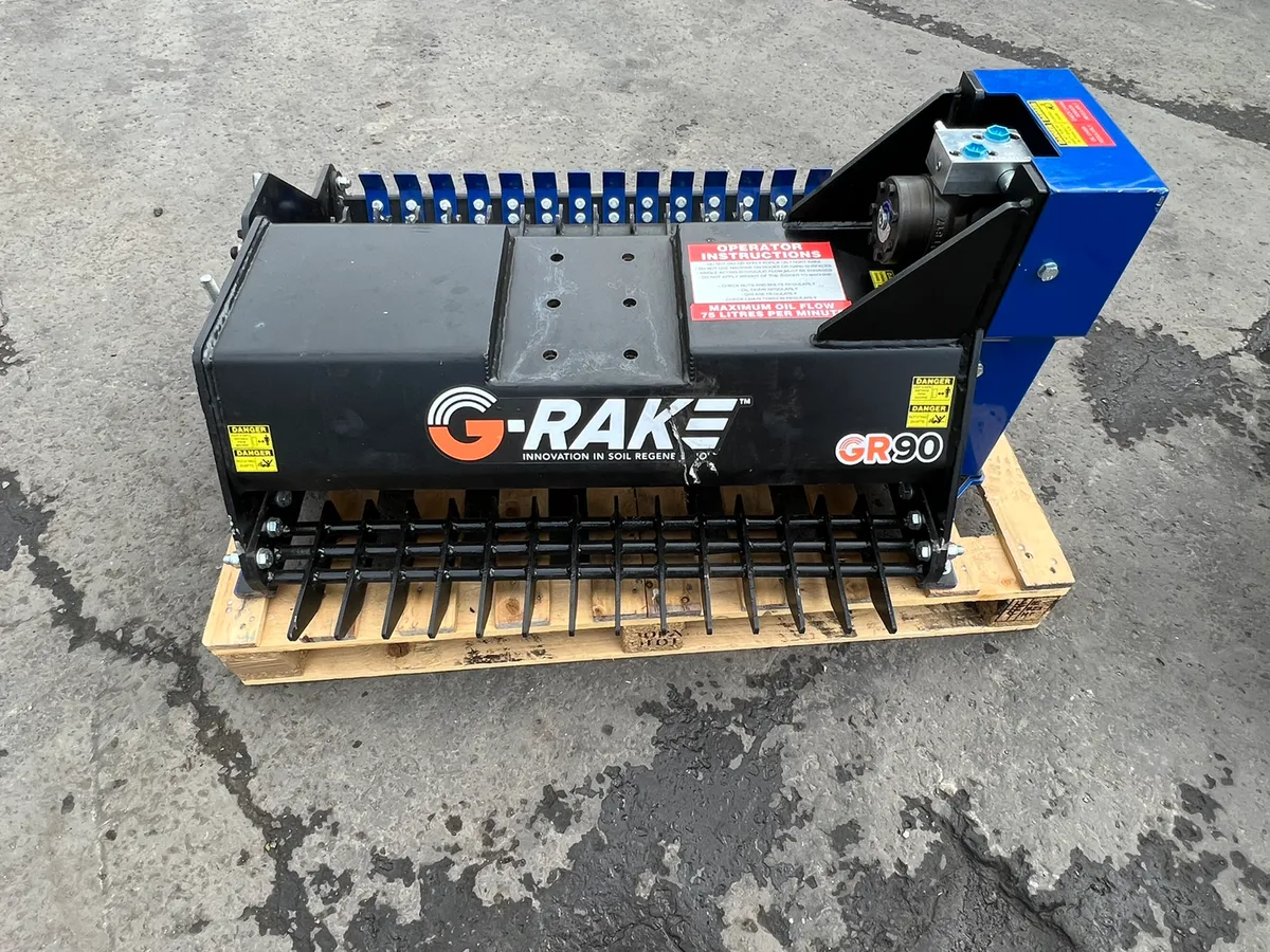 Attachment Hire. G Rake Stone Burier. - Image 1