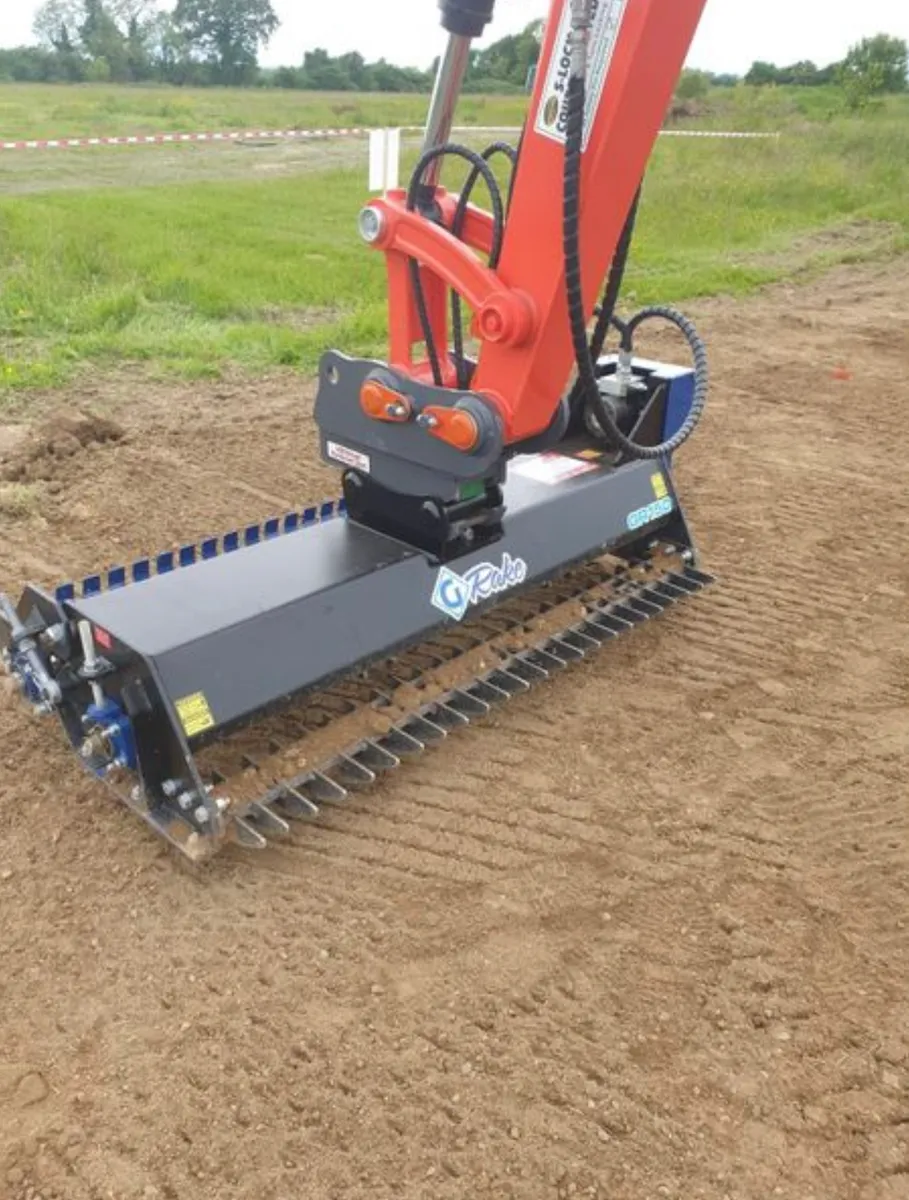 Attachment Hire. G Rake Stone Burier. - Image 3