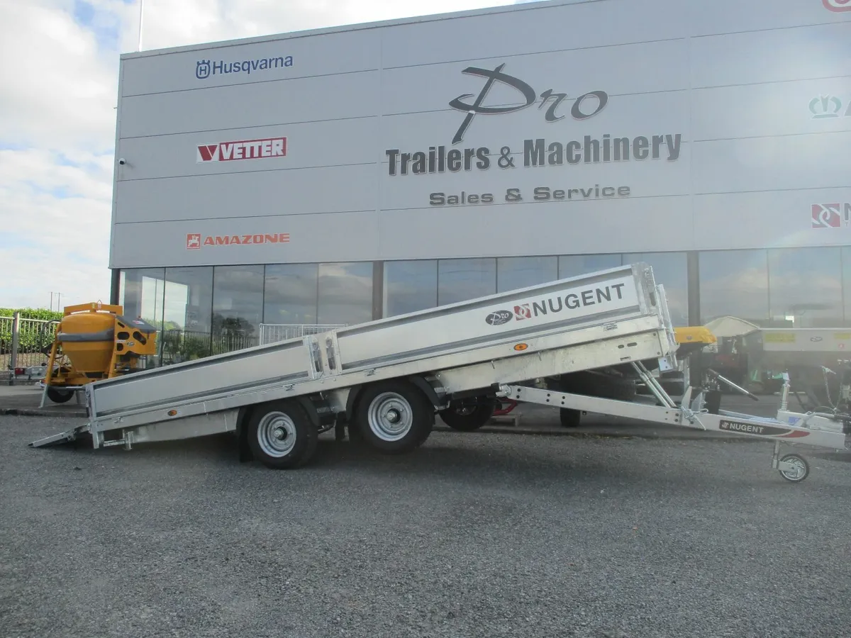 Nugent tilt transporter trailer car transporter - Image 4