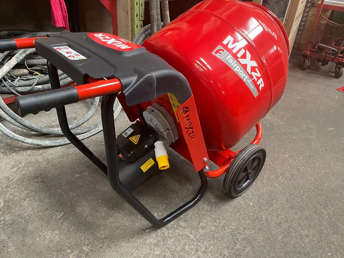 METRIX 110v and 220v Electric Cement Mixers - Image 3