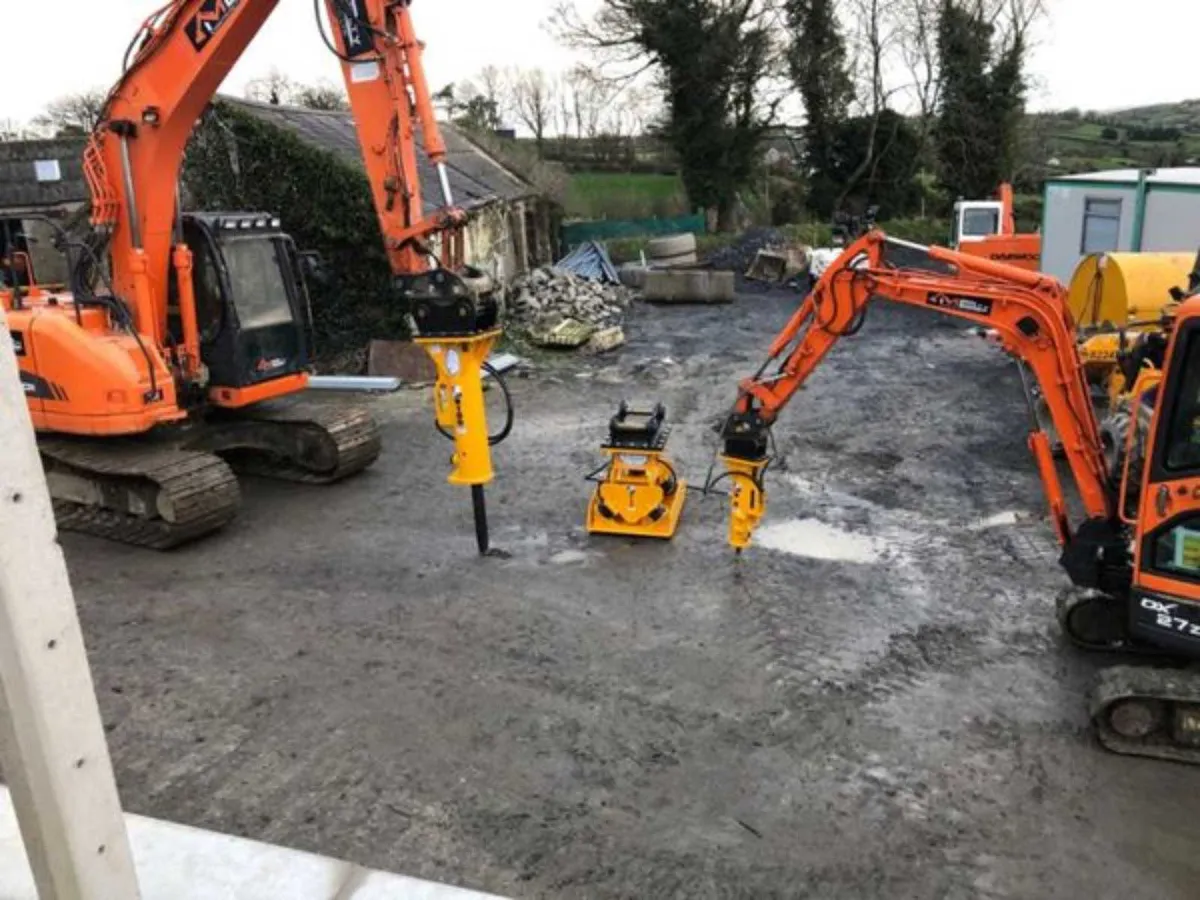 Arrowhead Rock Breakers  and Compaction plates - Image 2