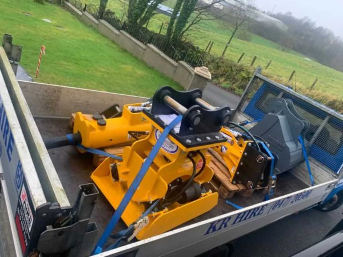 Arrowhead Rock Breakers  and Compaction plates - Image 3