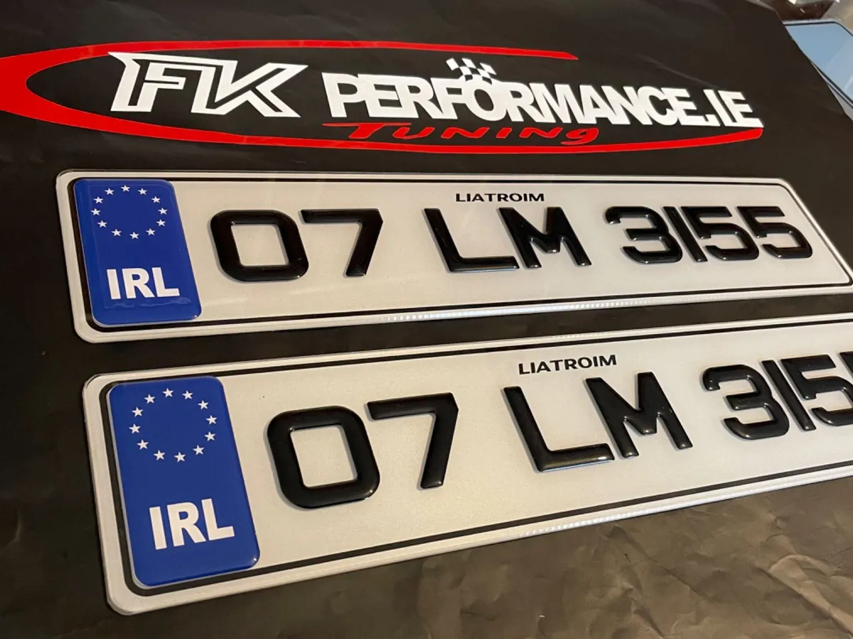 Fk performance  gel number plates - Image 4